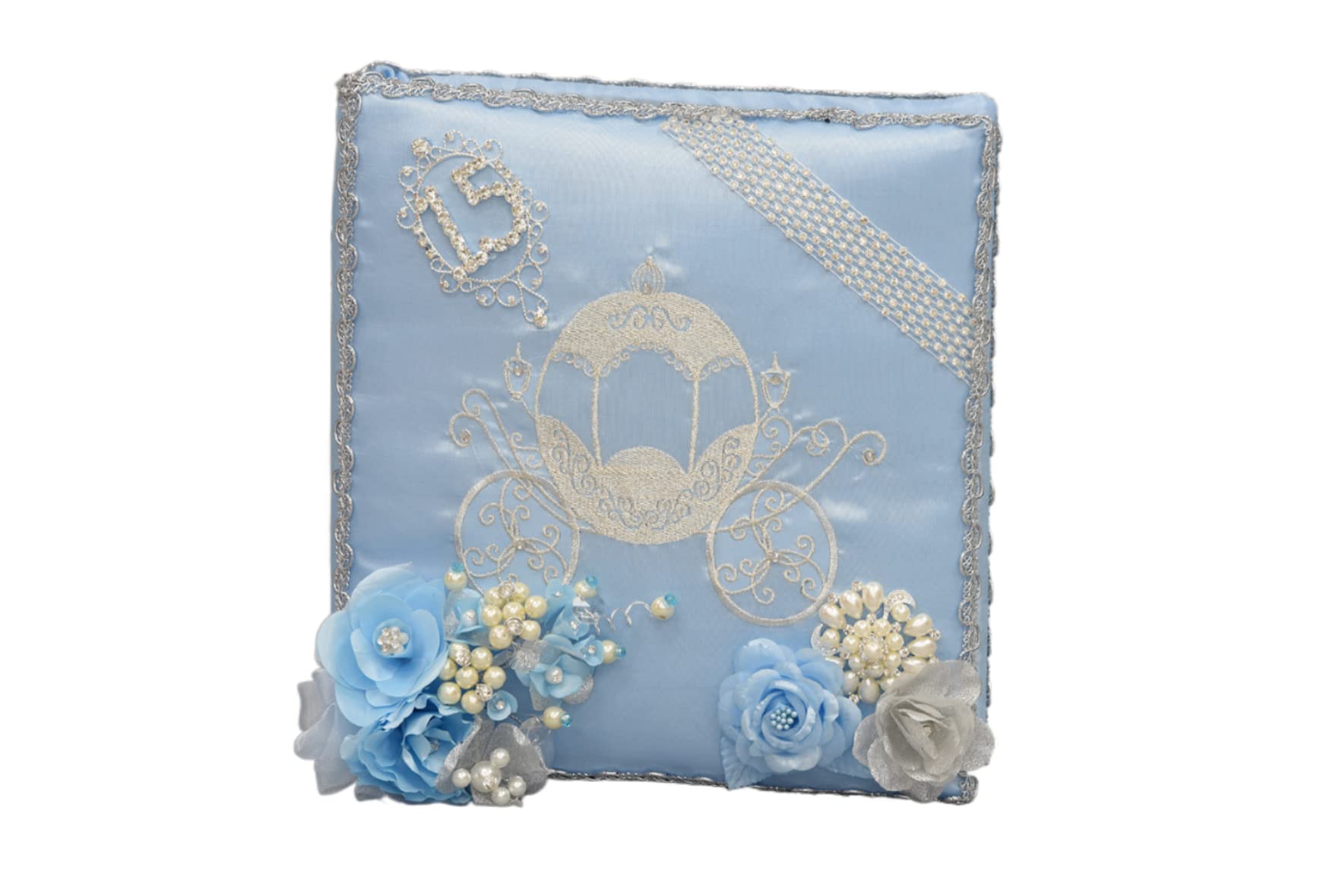 Quinceanera Accessories Set - Sweet 16 Party Decorations, Quince Bible & Toasting Glasses (193 Half Set) for Quinceañera Celebrations