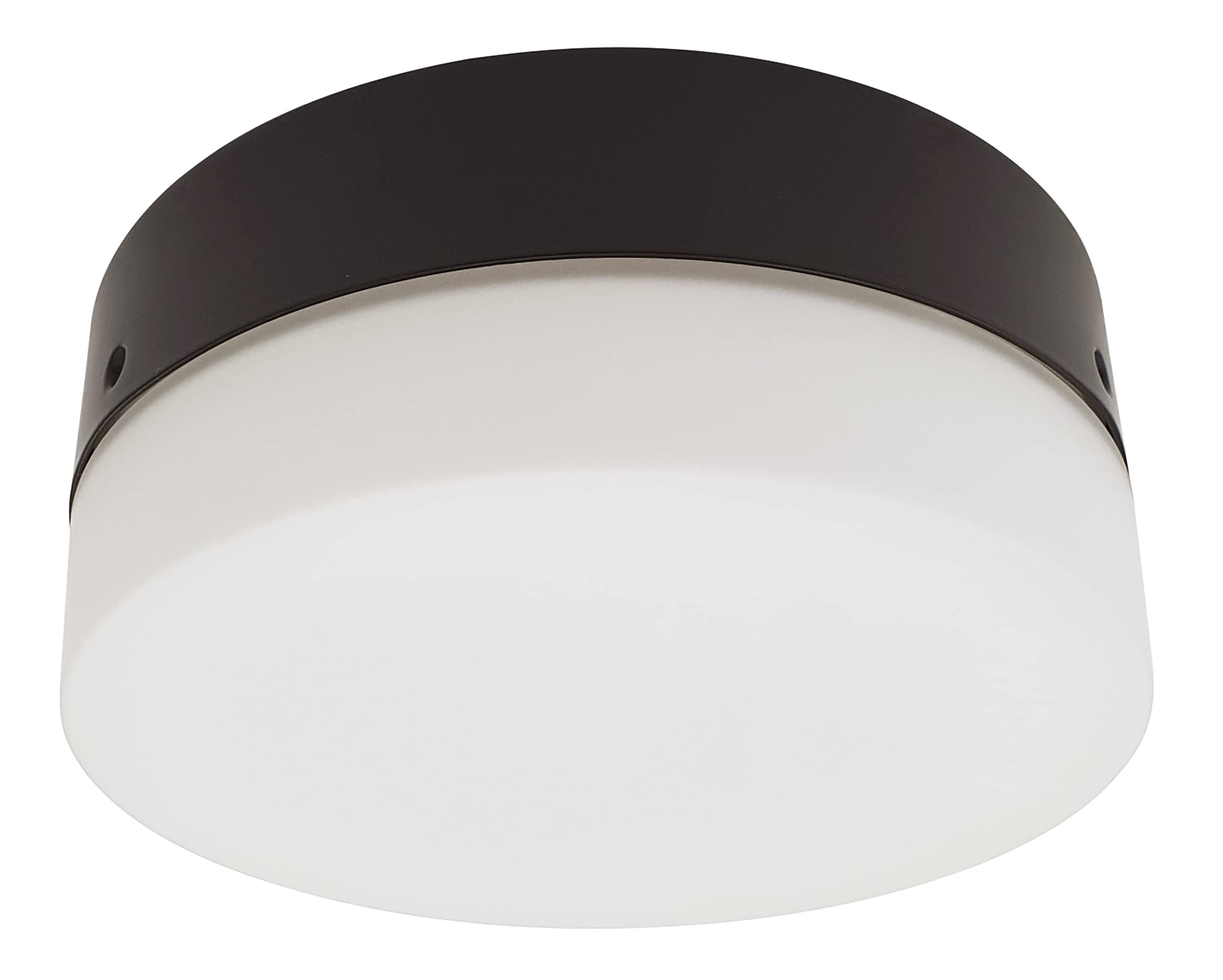 Lucci Air Climate Oil Rubbed Bronze LED Ceiling Light Kit - Modern Dimmable Fixture for Bedroom, Living Room & Kitchen Lighting
