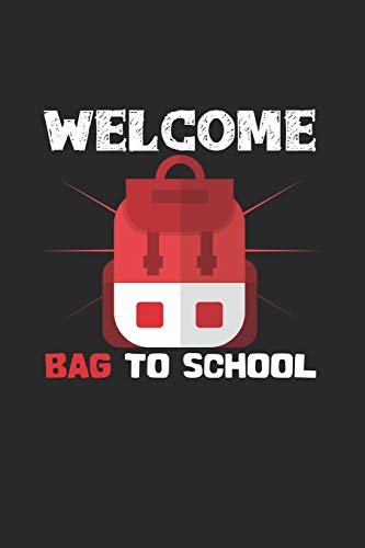 6x9 First Day of School Notebook - Grid & Squared Paper for Notes | Welcome Back to School Essentials | Perfect for Students, Teachers & Classroom Activities