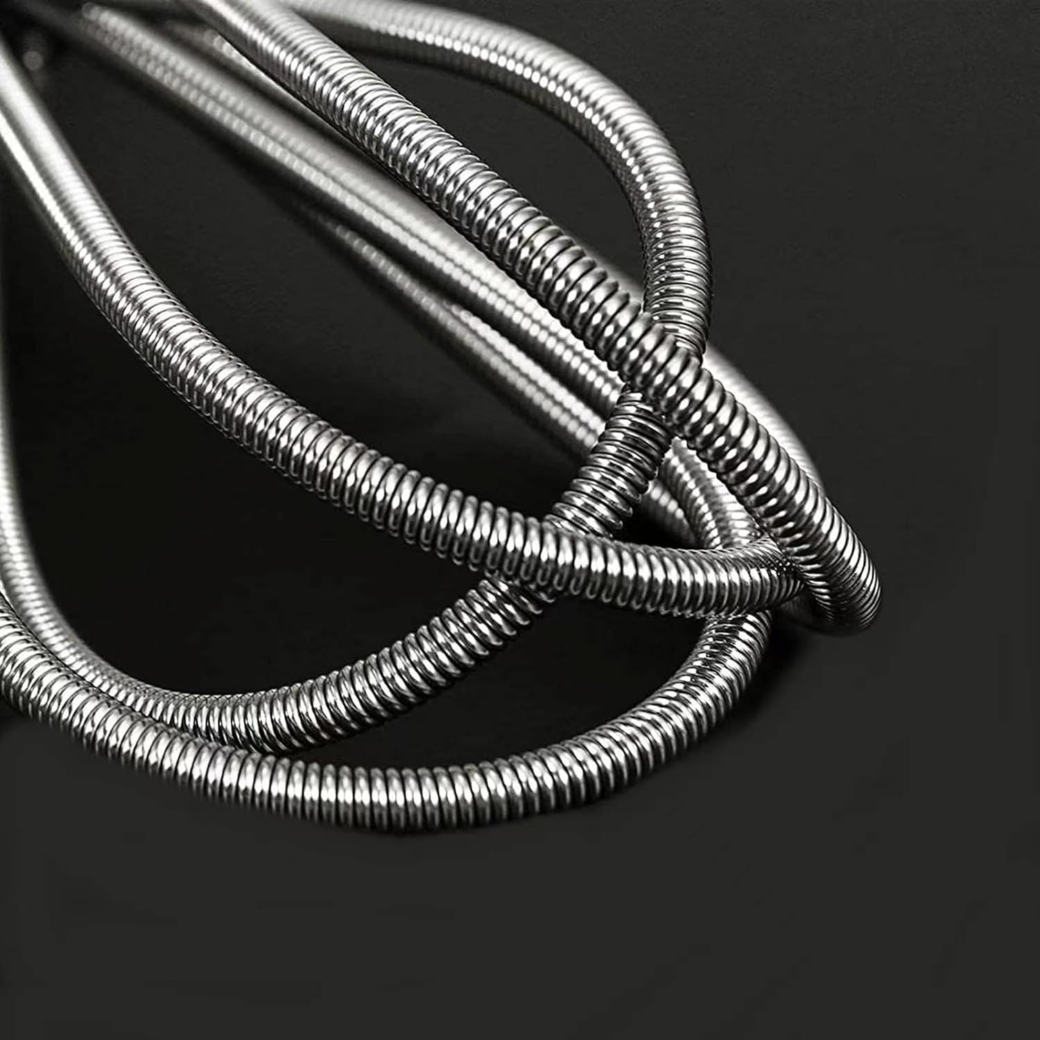 Stainless Steel CPAP Tube and Mask Cleaning Brush - Flexible Wire Bristle Cleaner for CPAP Hoses, Universal Fit for Standard Tubing Kits (Black) - Perfect for Sleep Apnea Therapy Equipment Maintenance and Home Healthcare Use