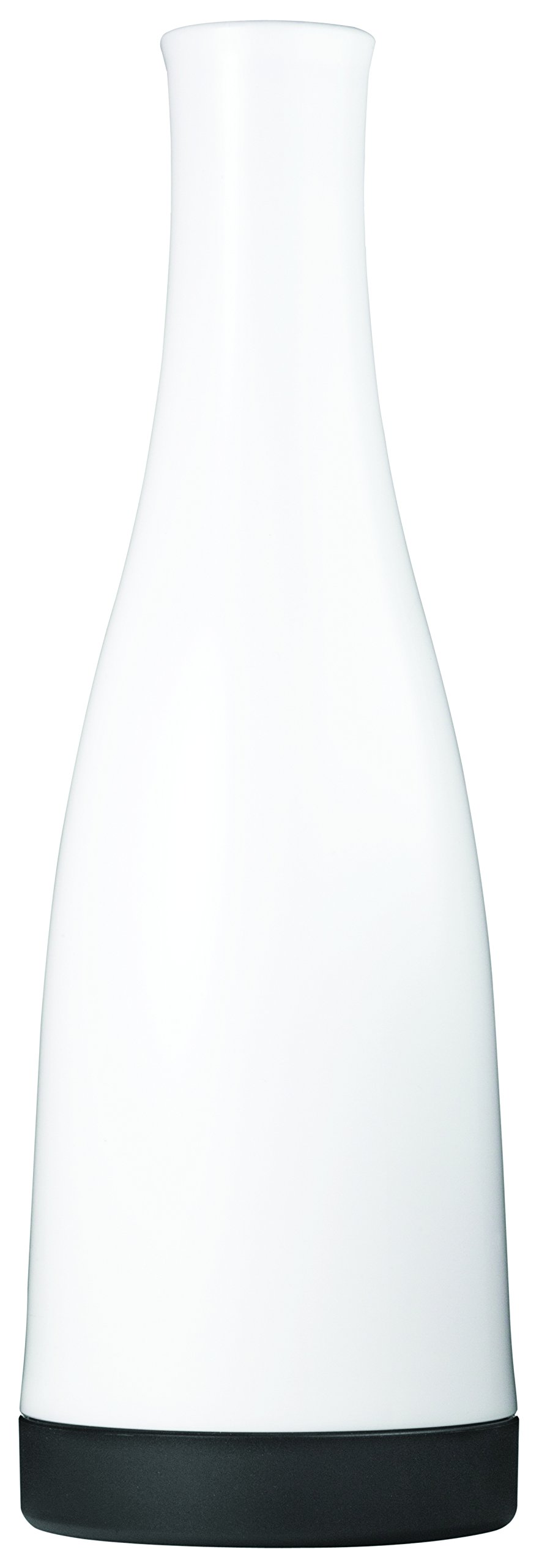 Premium 32 oz White Drinique Beverage Carafe Decanter - Easy Clean Pitcher for Water, Juice & Iced Tea - Perfect for Dining, Entertaining & Restaurant Use