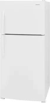 Frigidaire FFHT2022AW 20.0 Cu. Ft. Top Freezer Refrigerator - Energy Efficient White Kitchen Appliance for Home, Apartment & Office Use
