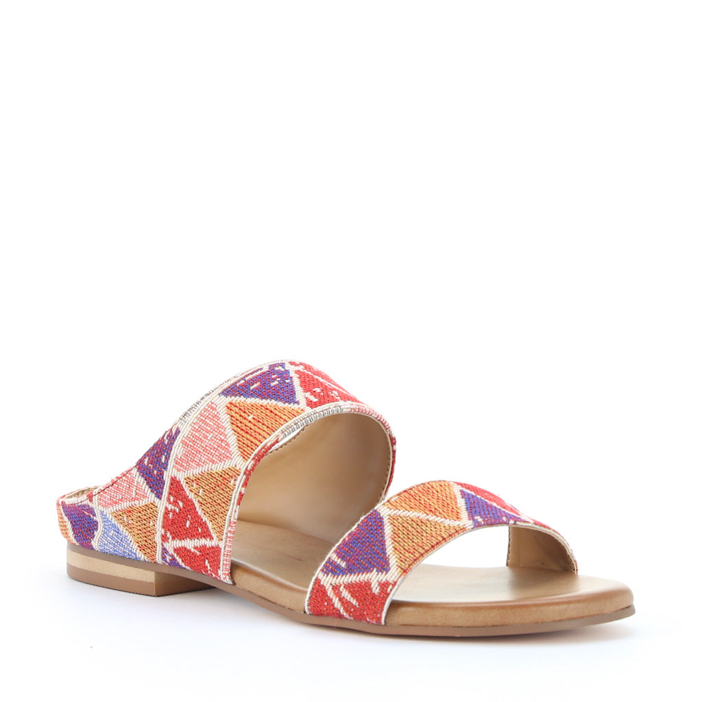 Molly Slides for Women - Comfortable Blue Summer Sandals with Soft Cushioning | Perfect for Beach, Pool, and Casual Outings