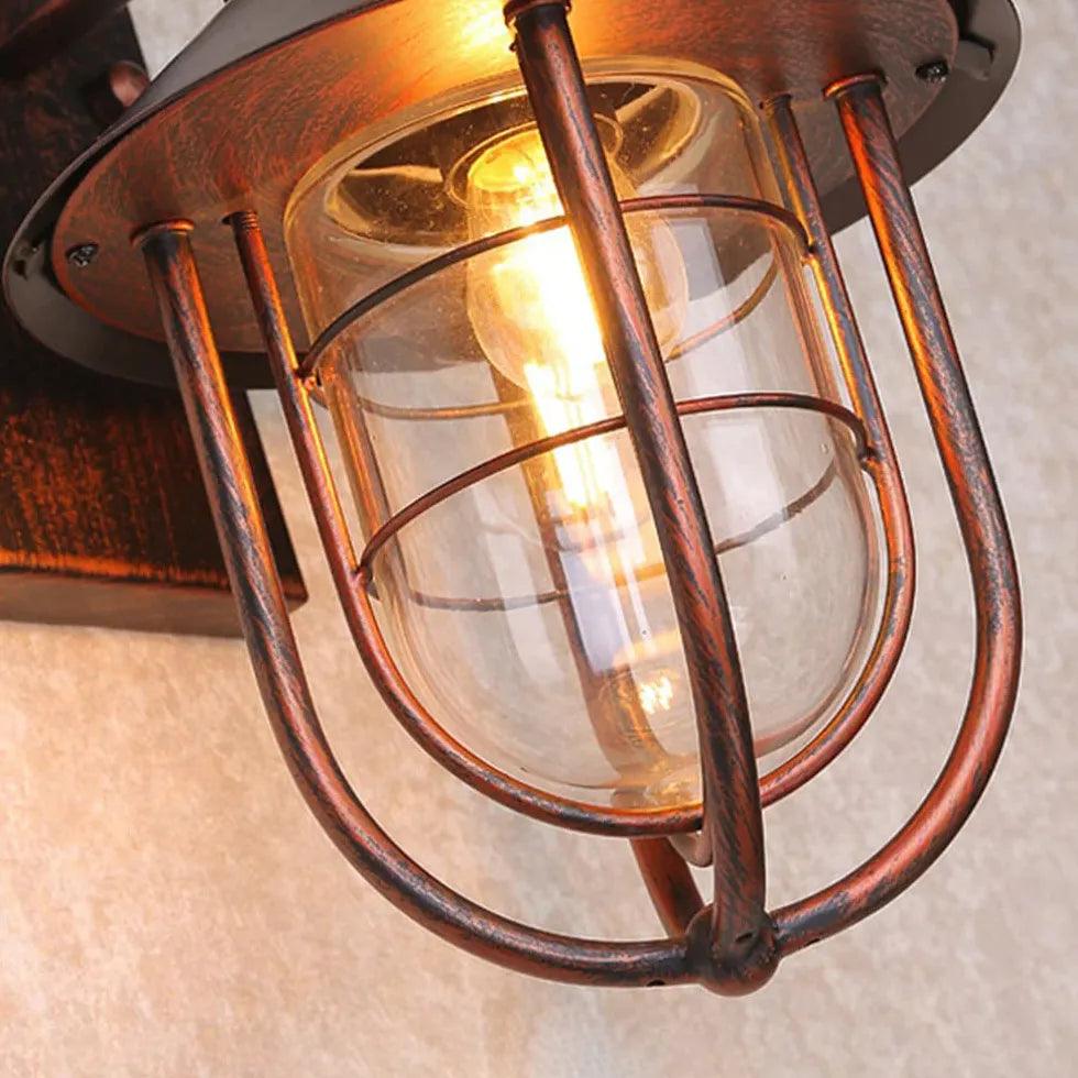 Black Glass Outdoor Corner Lighting - Waterproof & Durable for Patio, Garden, Deck, and Porch Decor