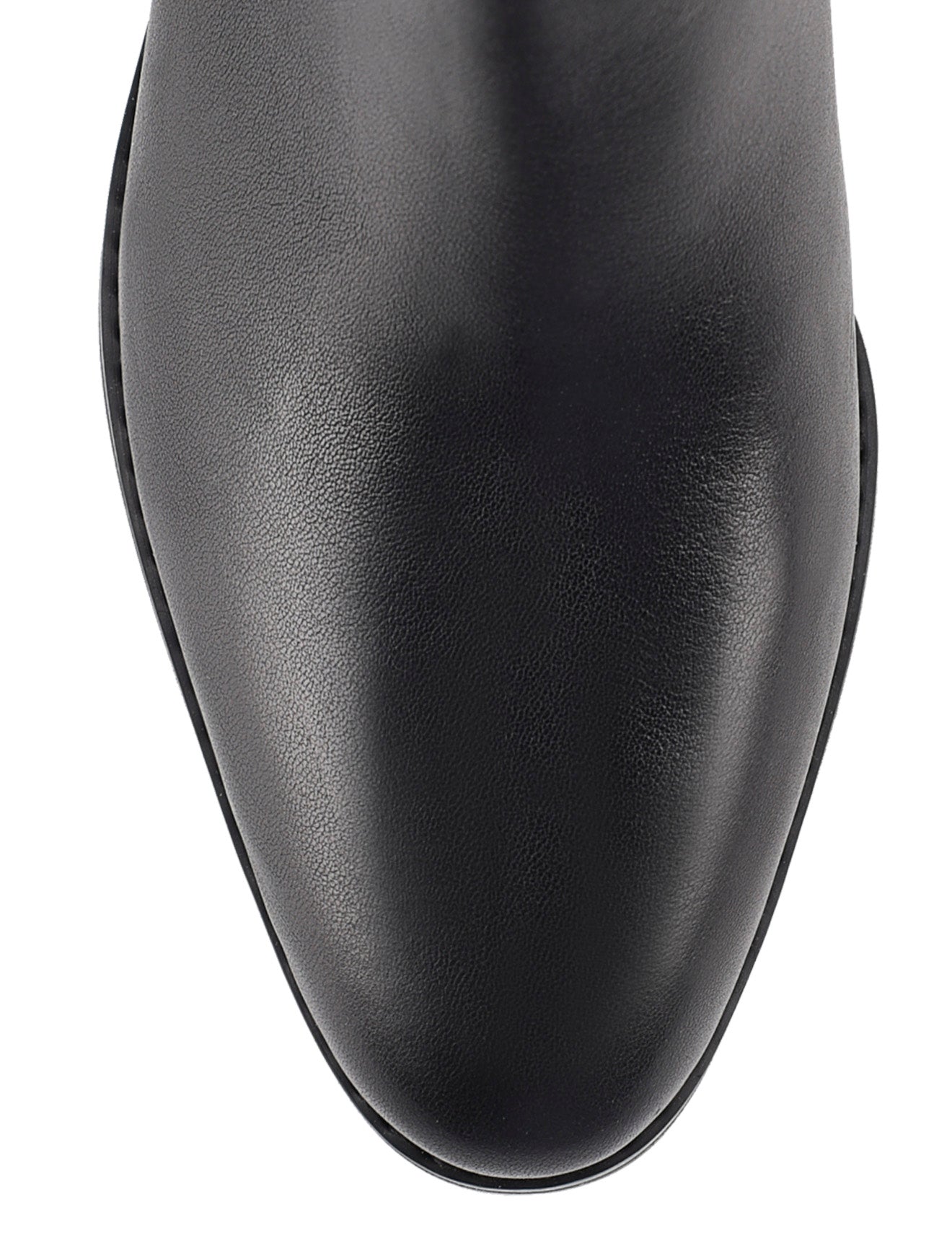 Zoey Women's Black Leather Riding Boots - Stylish & Comfortable for Equestrian, Motorcycle & Casual Wear