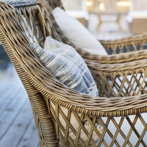 Artwood Marbella Outdoor Dining Chair - Weather-Resistant Patio Furniture for Garden, Poolside & Backyard - Comfortable & Durable Dining Set Chairs