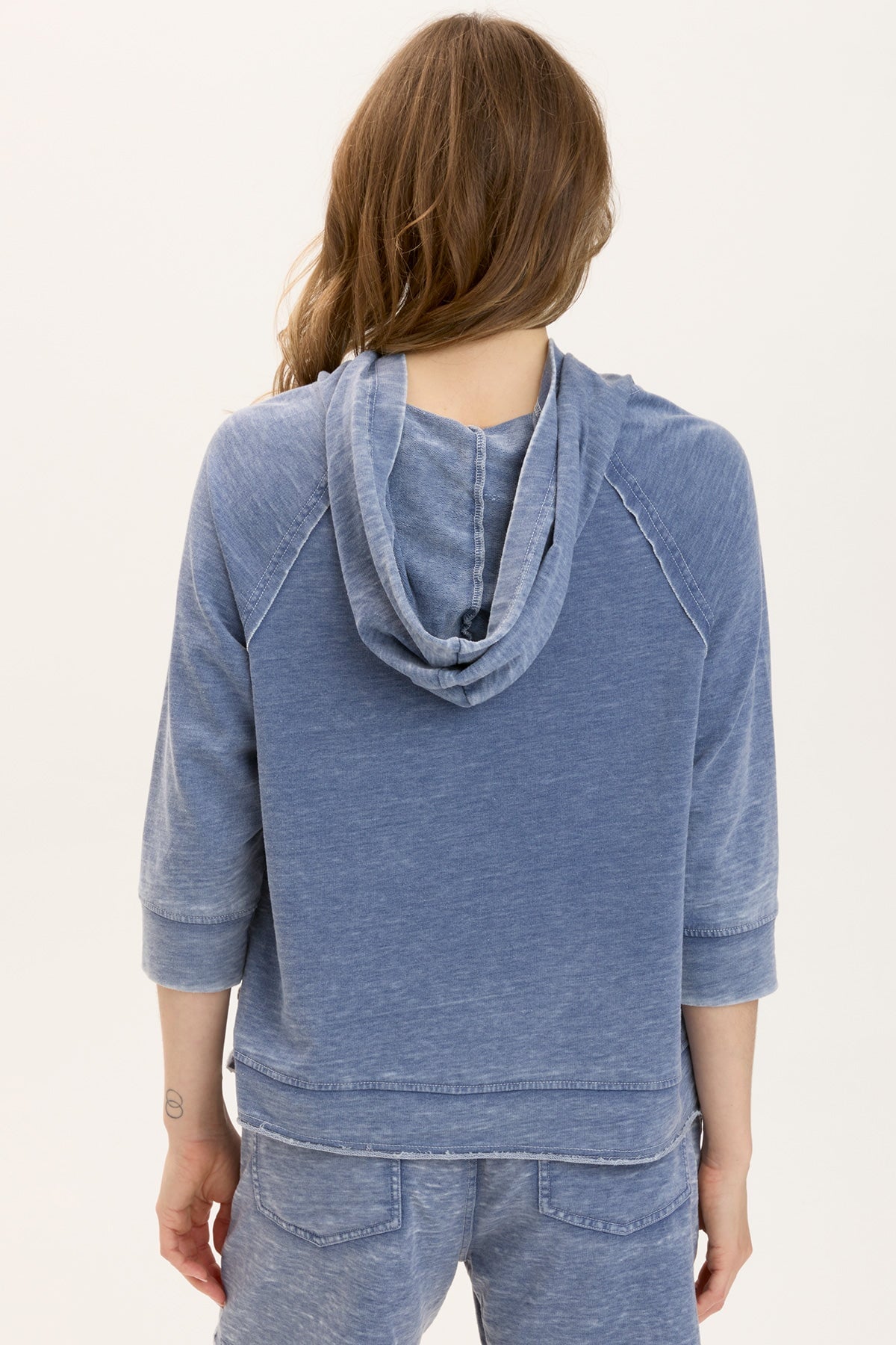Shula Hoodie Adrift Burnout - Soft & Stylish Women's Pullover Sweatshirt | Cozy Casual Wear for Fall & Winter | Perfect for Outdoors, Travel & Lounge