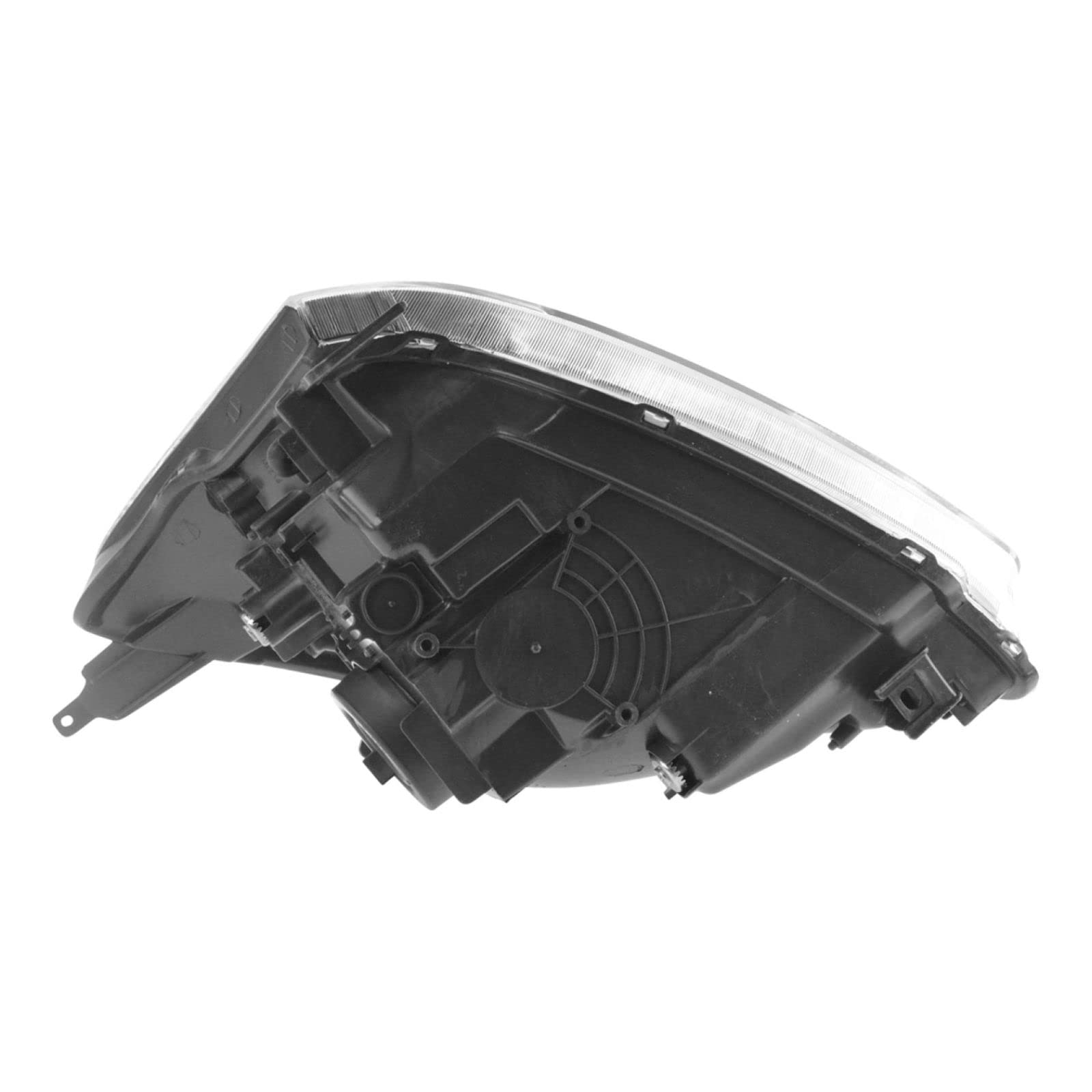 2002-2003 Honda Civic Headlight Assembly Set - Driver & Passenger Side Replacement (HO2518103 HO2519103) | Perfect for Night Driving & Foggy Conditions