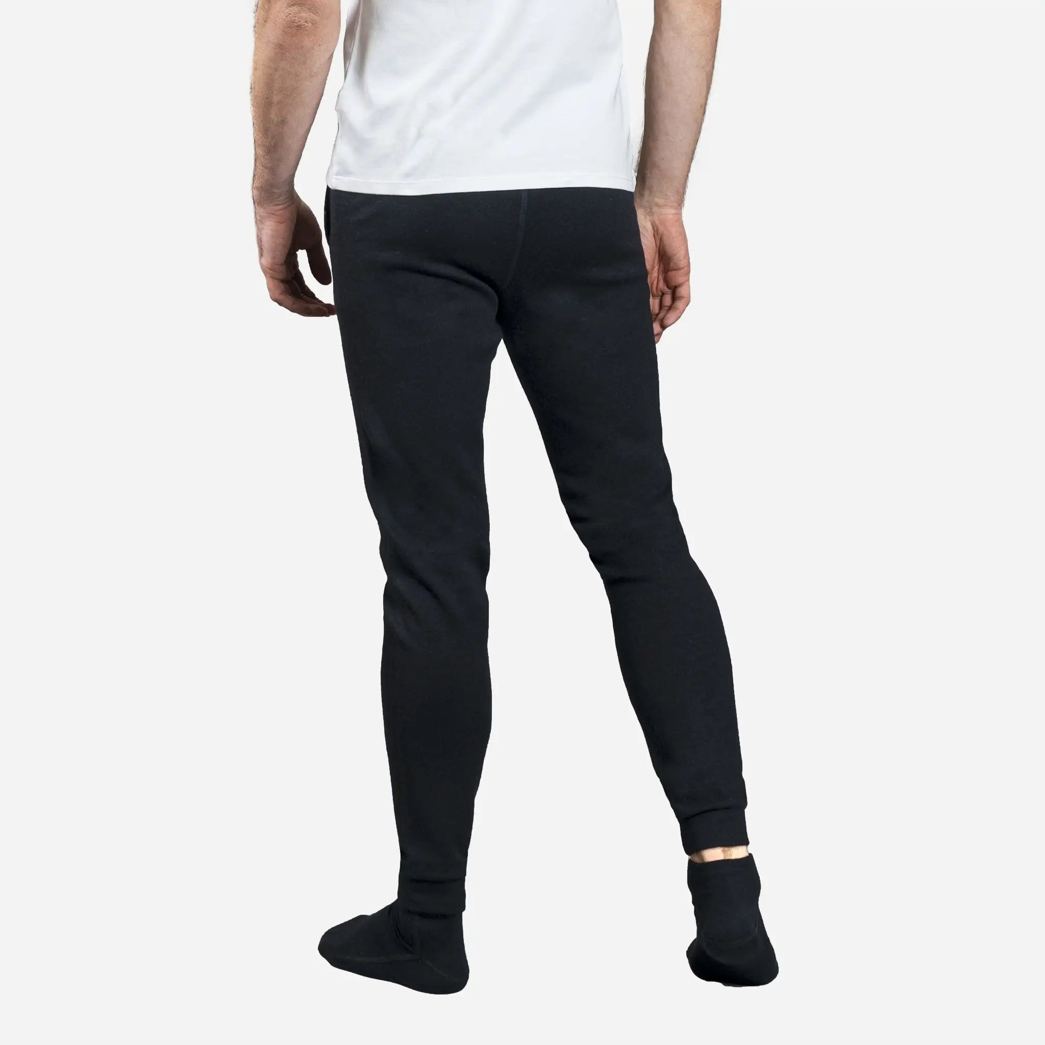 Premium Men's Alpaca Wool Sweatpants - 420 Midweight Fleece Joggers for Winter Comfort & Lounge Wear - Perfect for Home, Travel & Outdoor Activities