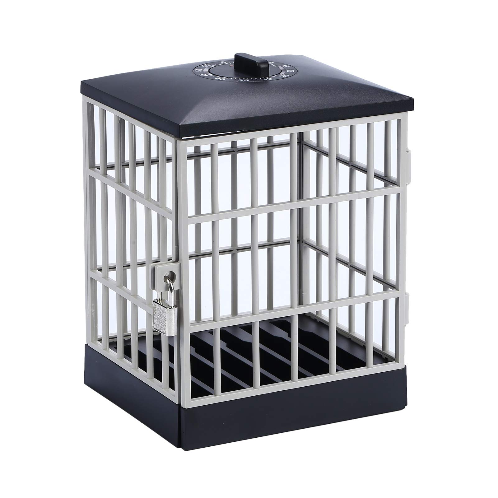 Smart Phone Jail with Timer - Cell Phone Lock Box for Time Management (15x13x23cm) - Perfect for Classrooms, Homes, Offices & Meeting Rooms to Reduce Distractions