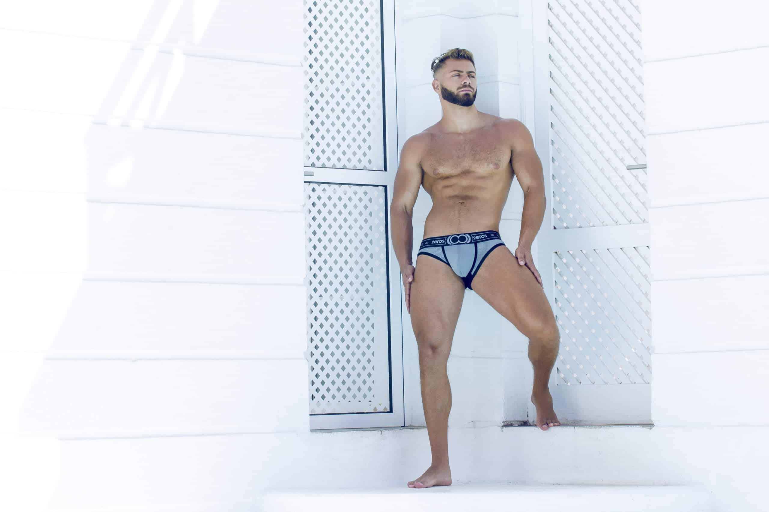 Apollo Nano Brief Iron Grey - Men's Comfortable Underwear for Everyday Wear - Ideal for Workout, Travel & Daily Use