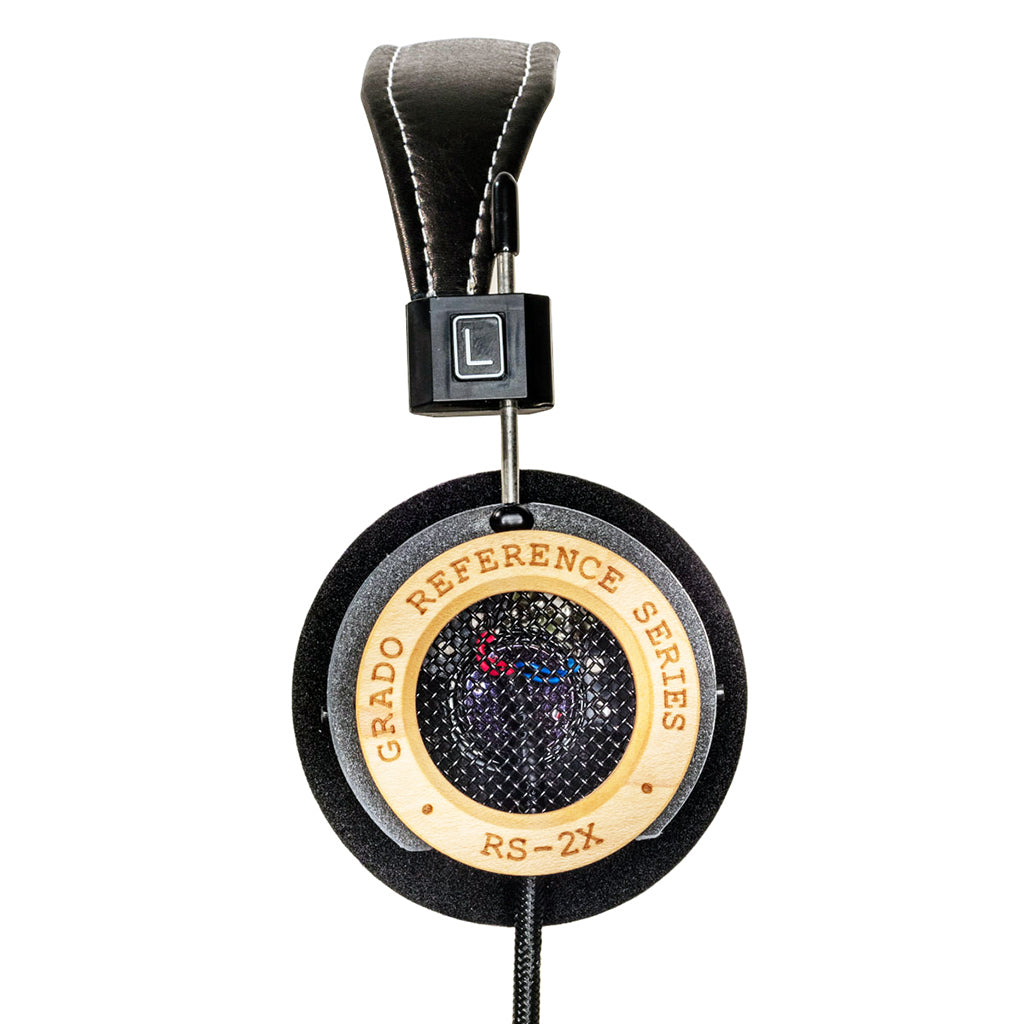 Grado RS2x Open-Back Reference Headphones - Premium Audiophile Over-Ear Headphones for Home Listening & Studio Monitoring
