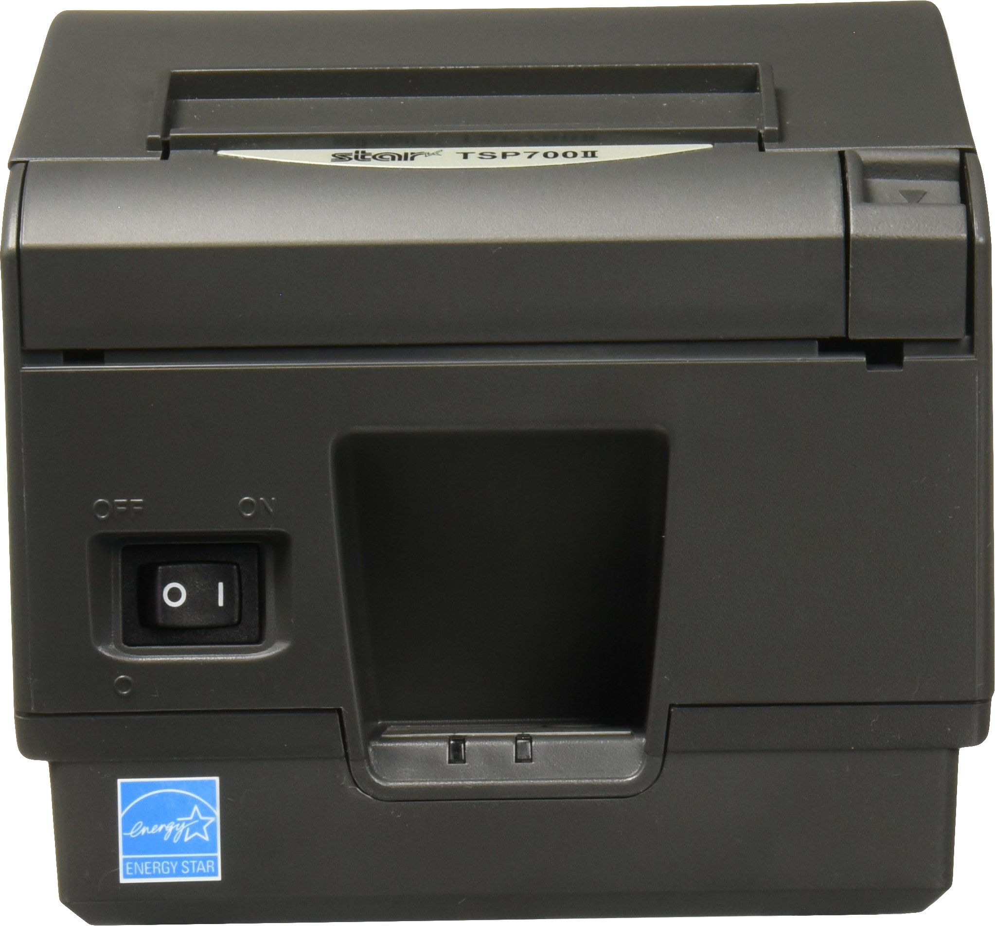Star Micronics TSP743IIU USB Thermal Receipt Printer with Auto-Cutter - Compact POS Printer for Retail, Restaurant & Small Business Receipt Printing (Gray)