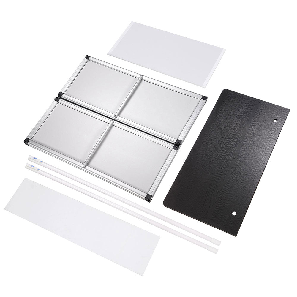 TheLAShop Portable Promotional Demo Counter - Lightweight Folding Trade Show Display Stand with Custom Logo Printing for Retail Stores, Exhibitions & Business Events