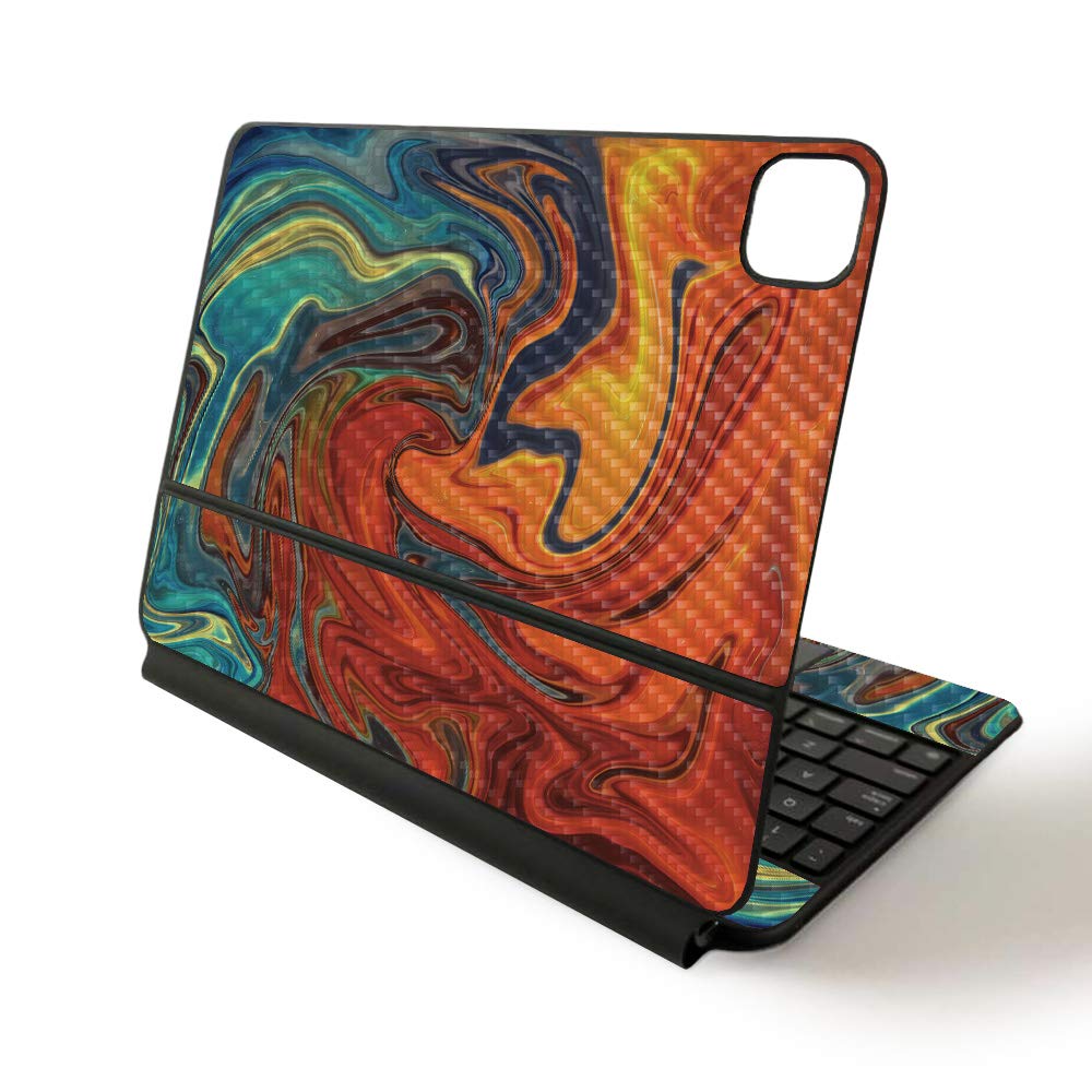 MightySkins Vinyl Skin Cover for Apple Magic Keyboard iPad Pro 11-inch (2020) - Sushi Design | Protective Durable Decal Wrap | Perfect for Work, Travel & Personalization