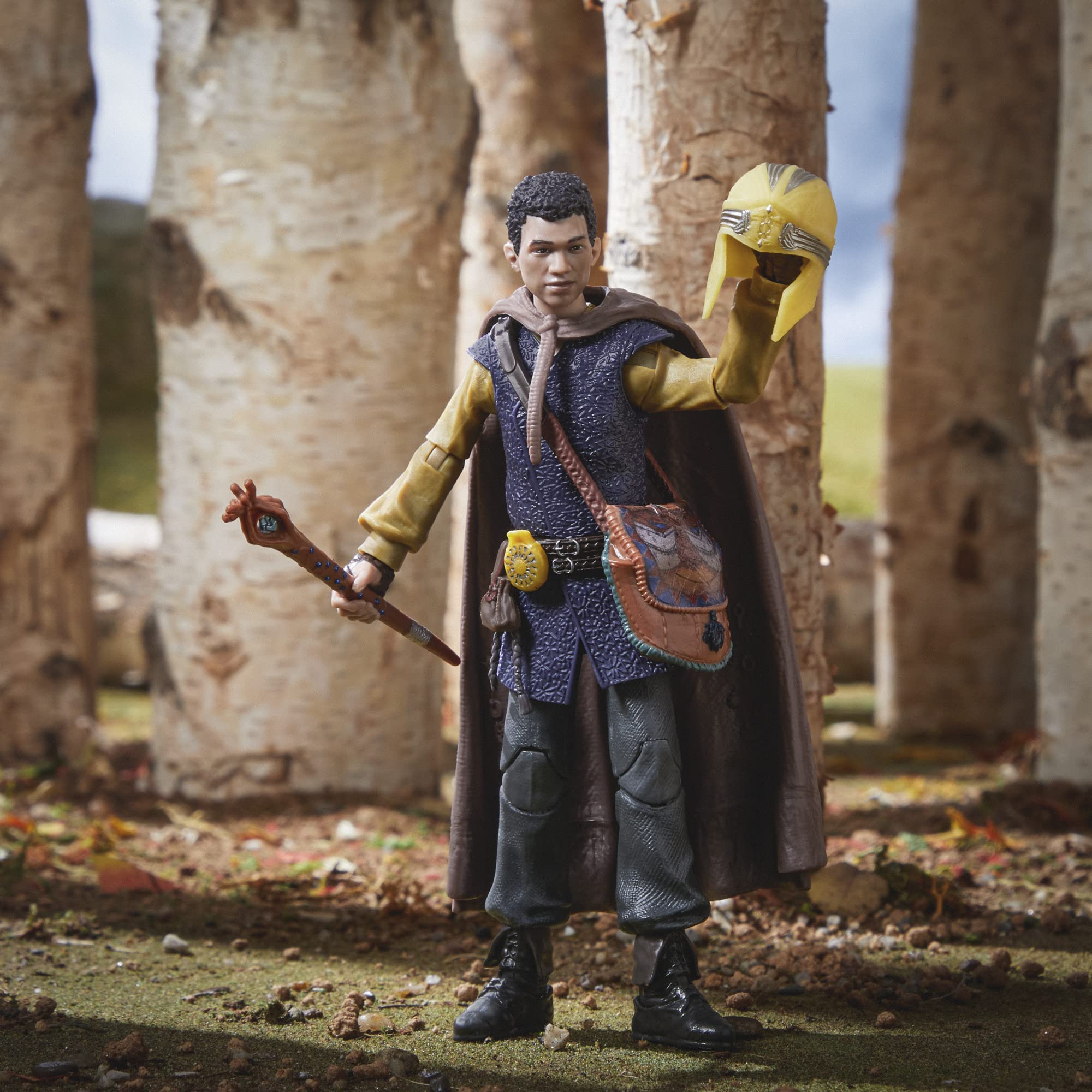 Dungeons and Dragons Honor Among Thieves Golden Archive Simon Action Figure Collectible Toy - Perfect for D&D Fans, Cosplay, and Fantasy Display Collections