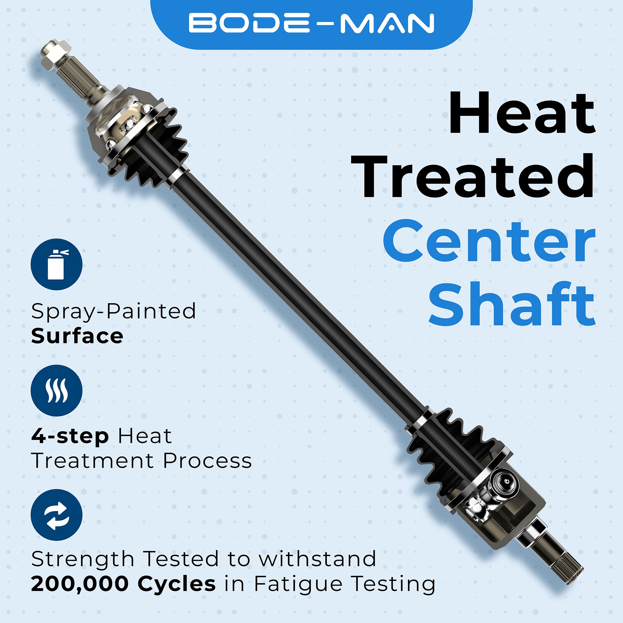 2004-2005 Mazda 3 2.0L Automatic CV Axle Drive Shaft Assembly - Front Left Driver Side - Fits Models Manufactured Before 1/6/2005 | Perfect for Smooth Drivetrain Performance & Vehicle Maintenance