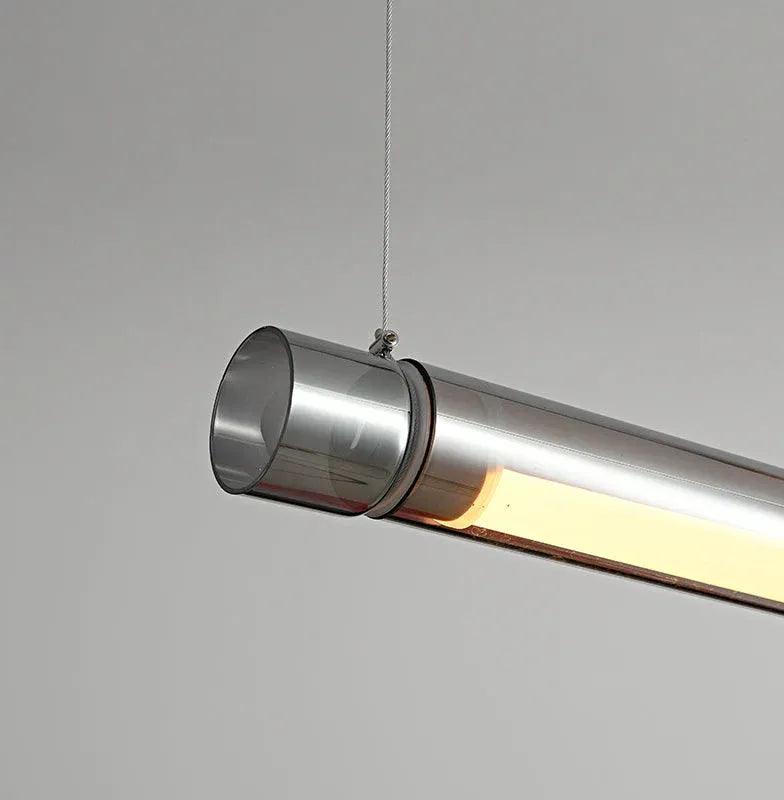 Modern LED Pendant Light for Dining Room - Tubular Design, Energy Efficient Hanging Chandelier - Perfect for Kitchen Island, Breakfast Nook & Contemporary Home Decor