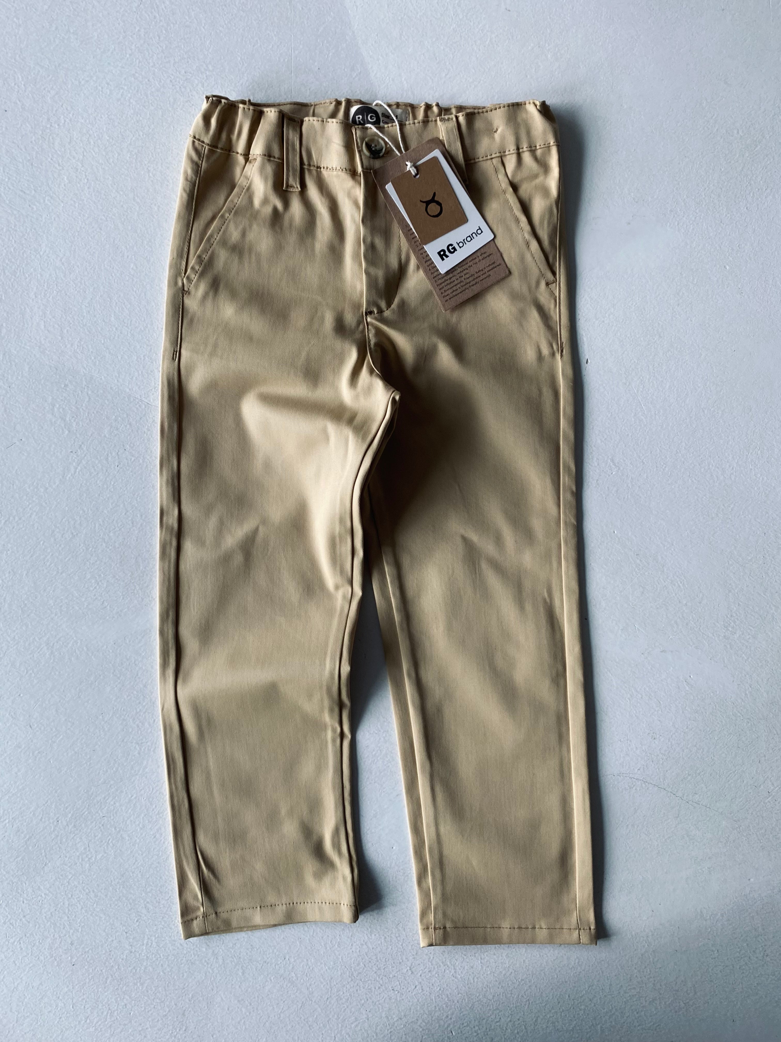 Kids Gabardine Pants - Durable & Comfortable Trousers for Boys & Girls - Perfect for School, Play & Outdoor Activities