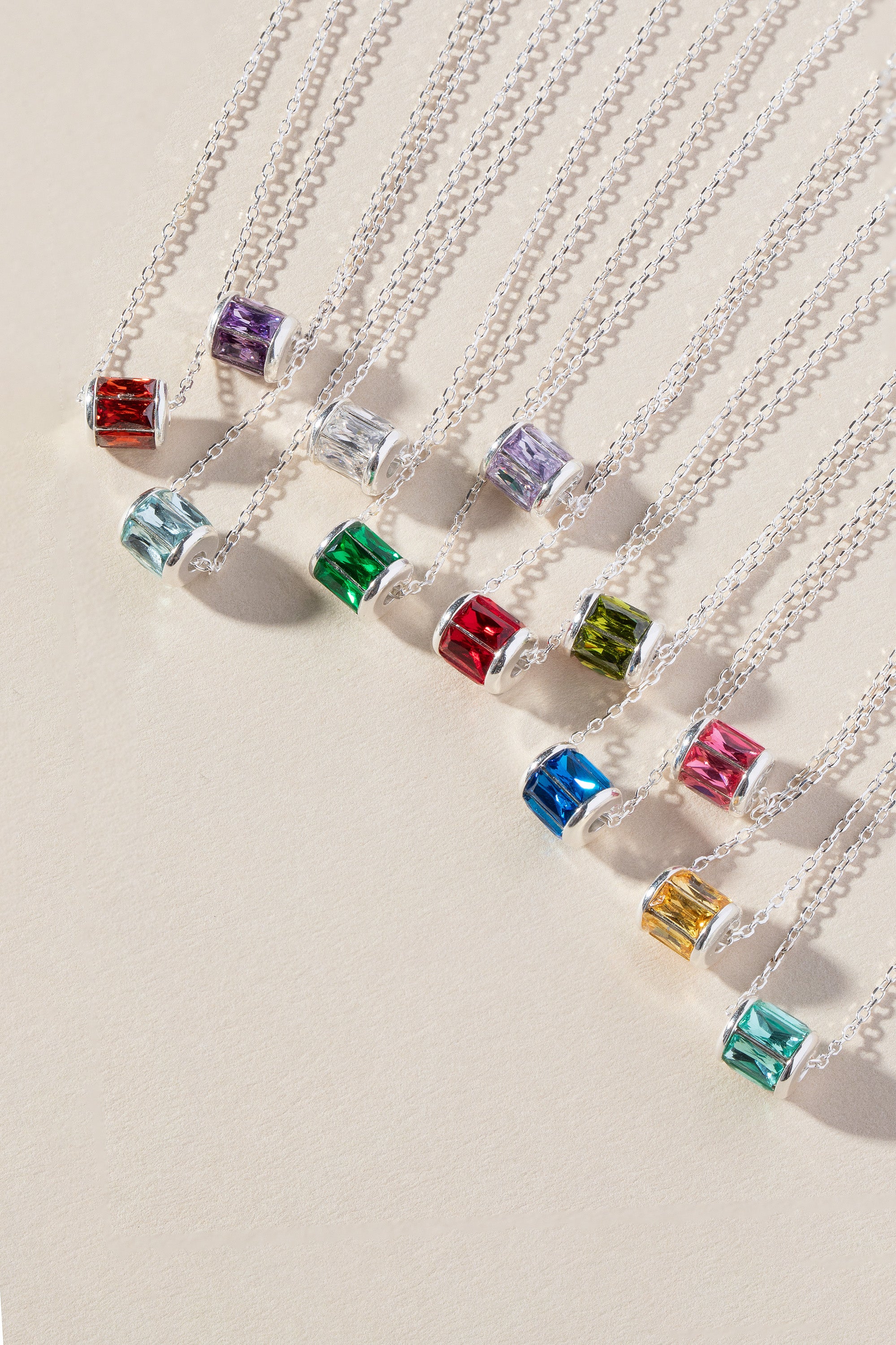 April Birthstone Sterling Silver Pendant Necklace - Elegant Jewelry Gift for Women, Perfect for Birthdays, Anniversaries & Special Occasions