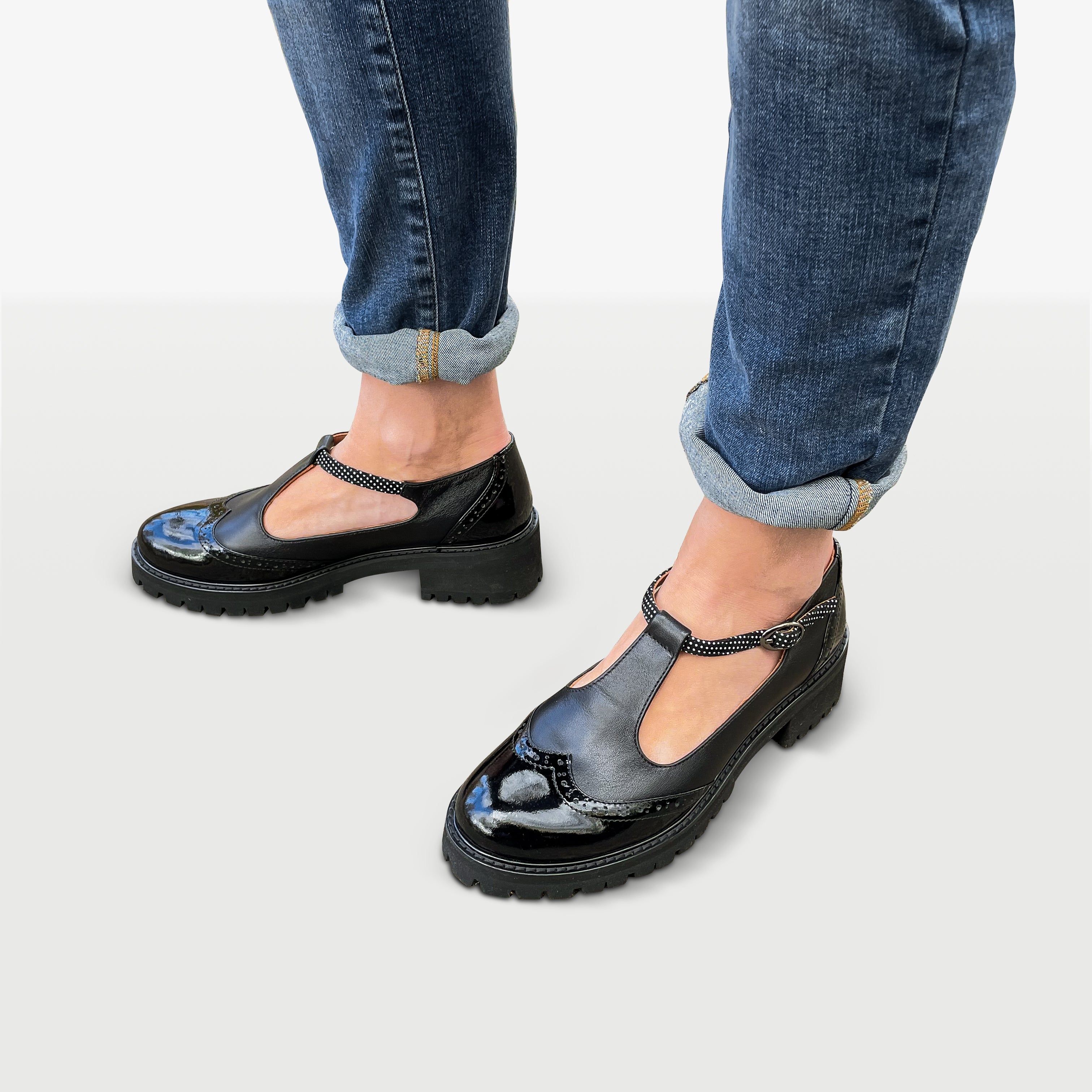 Jane Mary Janes Women's Comfortable Casual Shoes for Walking & Everyday Wear - Perfect for Work, Travel & Outdoor Activities