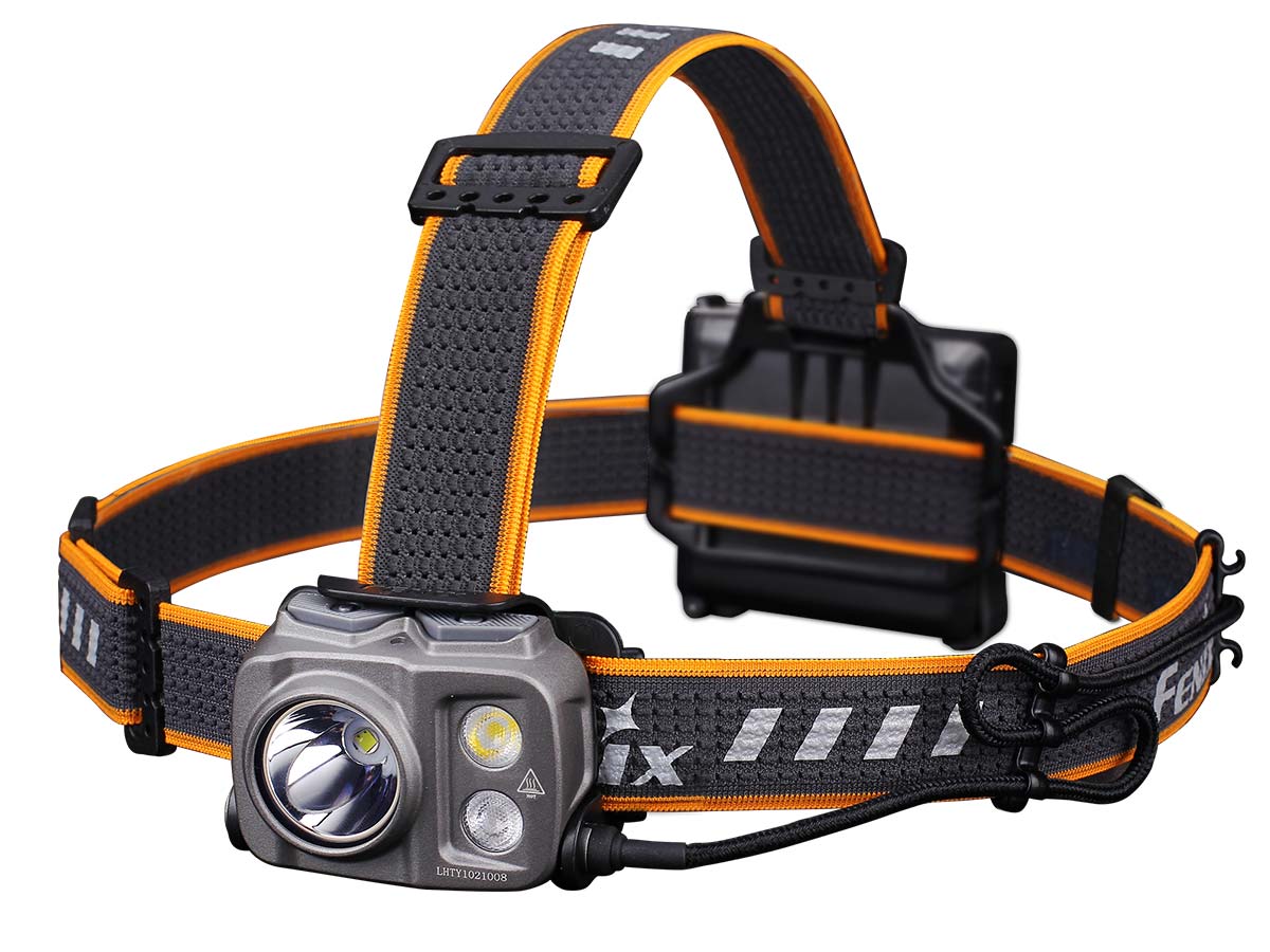 Fenix HP16R Rechargeable Headlamp - 900 Lumens, USB-C Charging, Waterproof LED Headlight for Camping, Hiking, Running & Outdoor Adventures
