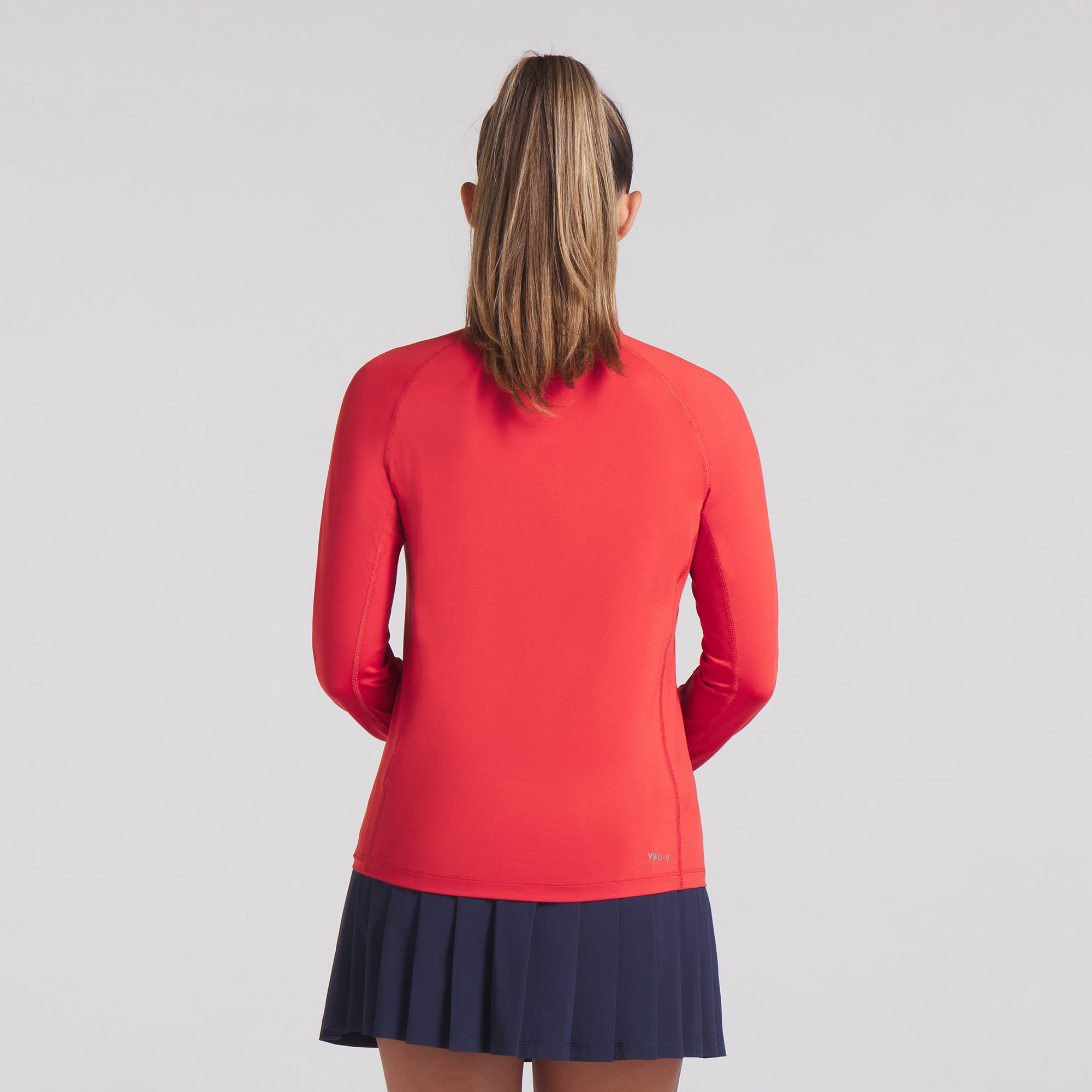 YouV Brrr Solid Women's 1/4 Zip Golf Pullover - Lightweight & Warm for Golfing, Hiking & Outdoor Activities