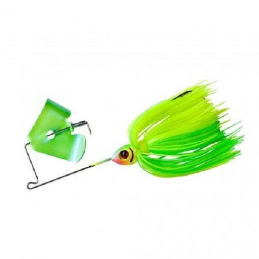 Booyah Pond Magic Buzzbait 1/8 oz Fishing Lure - Topwater Bass Fishing for Freshwater & Saltwater - Perfect for Pond, Lake, and River Fishing