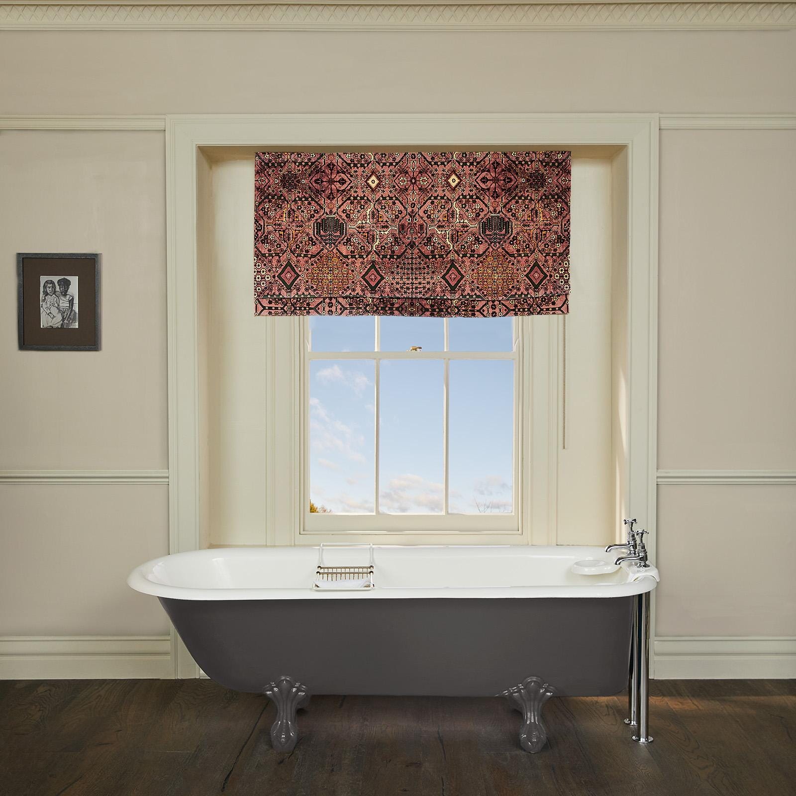 MEY MEH Velvet Window Blinds - Soft Pink Light Filtering Shades for Bedroom & Living Room - Elegant Home Decor & Privacy Solution