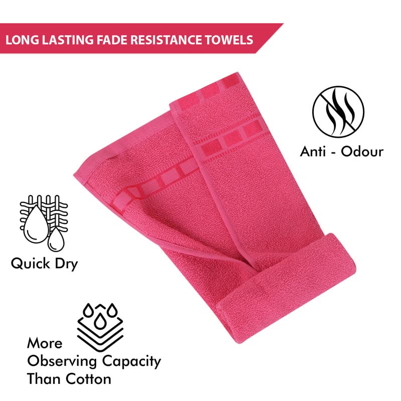 Premium Cotton Face Towel Set of 3 - Ultra Soft & Highly Absorbent 450 GSM Facial Towels (13