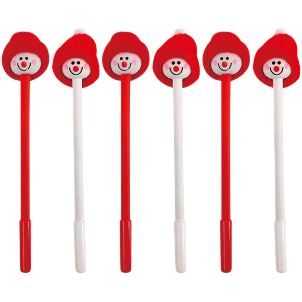 NUOBESTY 18-Piece Snowman Gel Pen Set - Bulk Christmas Office Gift, Sketching & Writing Pens with Adorable Snowman Design - Perfect for Holiday Cards, School Projects & Office Use