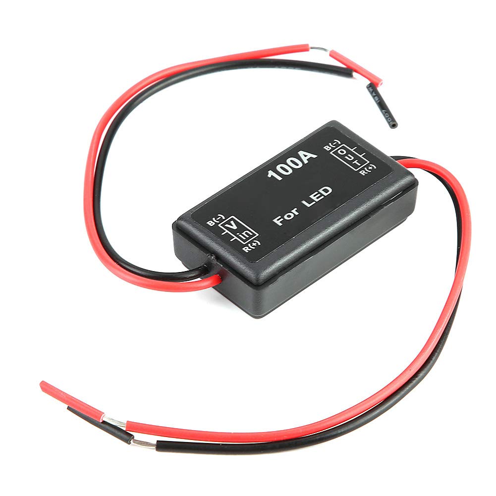 Strobe Switch for LED Lights - Black Car Strobe Controller for Emergency, Off-Road & Custom Vehicle Lighting