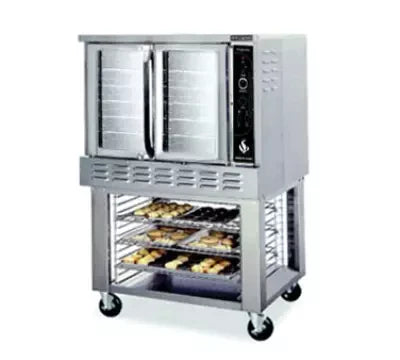 American Range M1 Single Deck Bakery Depth Convection Oven LP - Commercial Baking Equipment for Restaurants, Bakeries & Cafes - Perfect for Bread, Pastries & Pizza