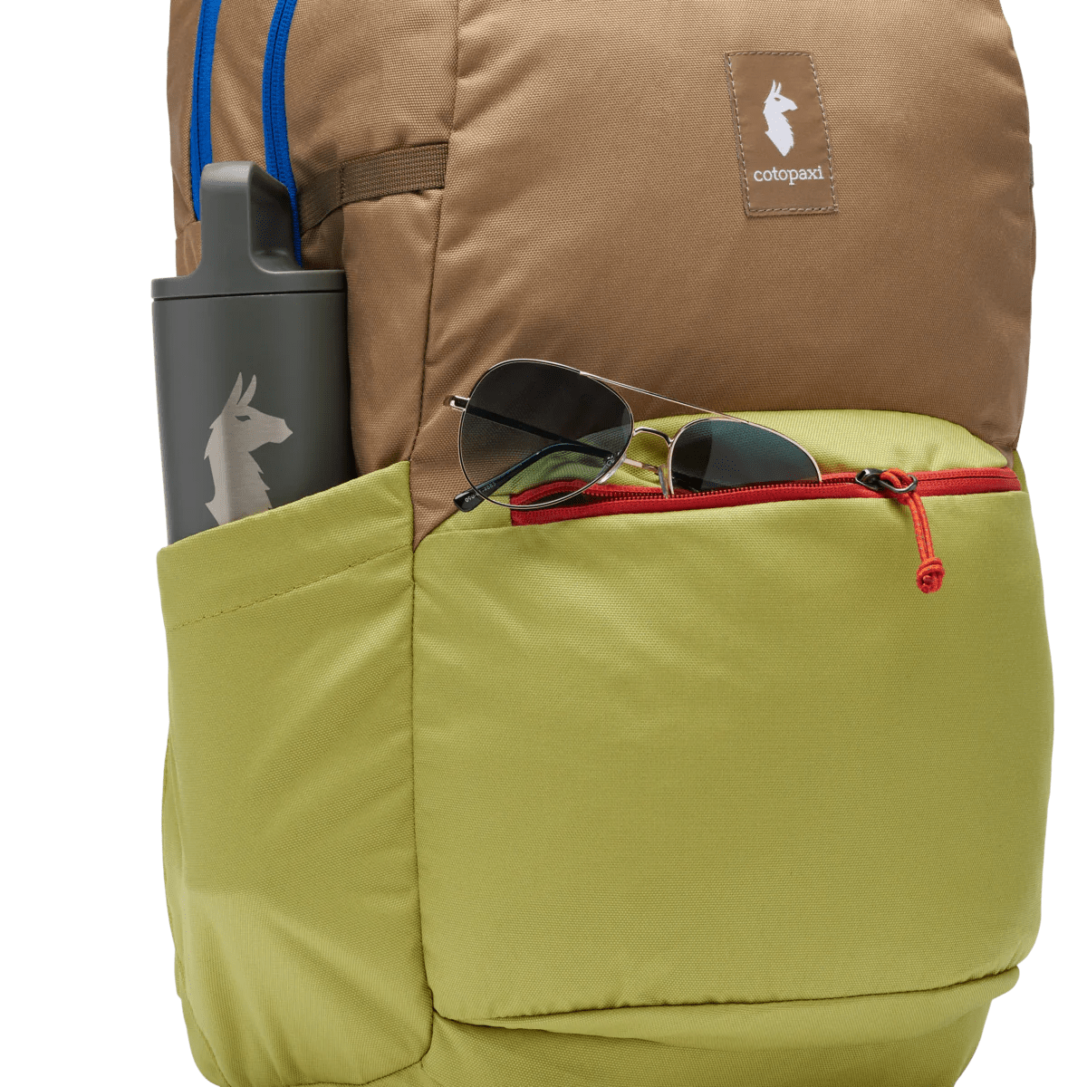 Cotopaxi Chiquillo 30L Backpack - Lightweight Hiking Daypack for Travel & Outdoor Adventures - Desert/Lemongrass Color - Perfect for Commuting, Camping & Daily Use