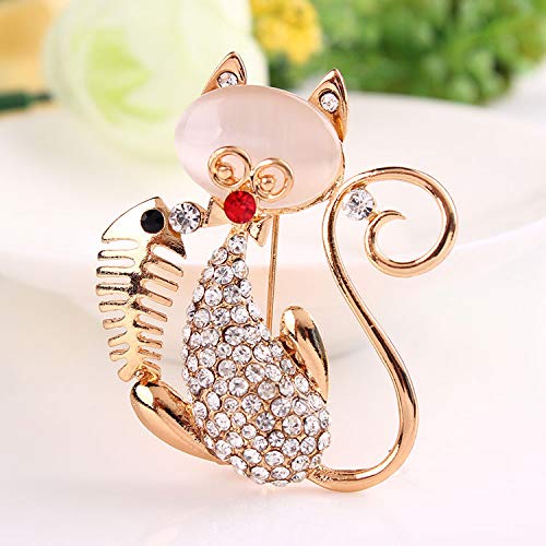 Stylish Animal Pet Brooch Pin for Women - Elegant Party Accessory for Dresses, Blouses & Jackets - Perfect for Weddings, Prom & Formal Events