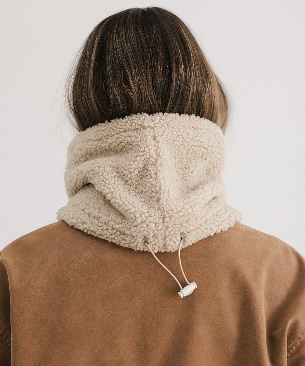 Quinn Sherpa Snood - Cozy Winter Scarf for Women & Men, Fleece-Lined Neck Warmer - Perfect for Outdoor Activities, Skiing, Hiking & Cold Weather