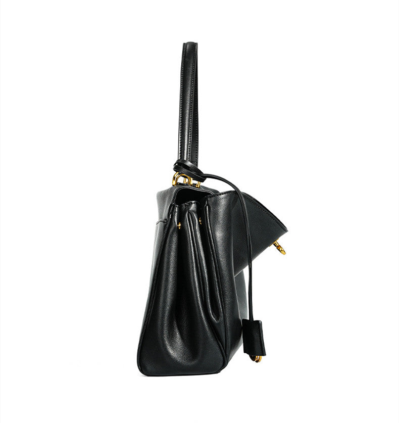 Premium Genuine Leather Large Shoulder Bag for Women - Stylish & Spacious Crossbody Tote - Perfect for Work, Travel & Everyday Use