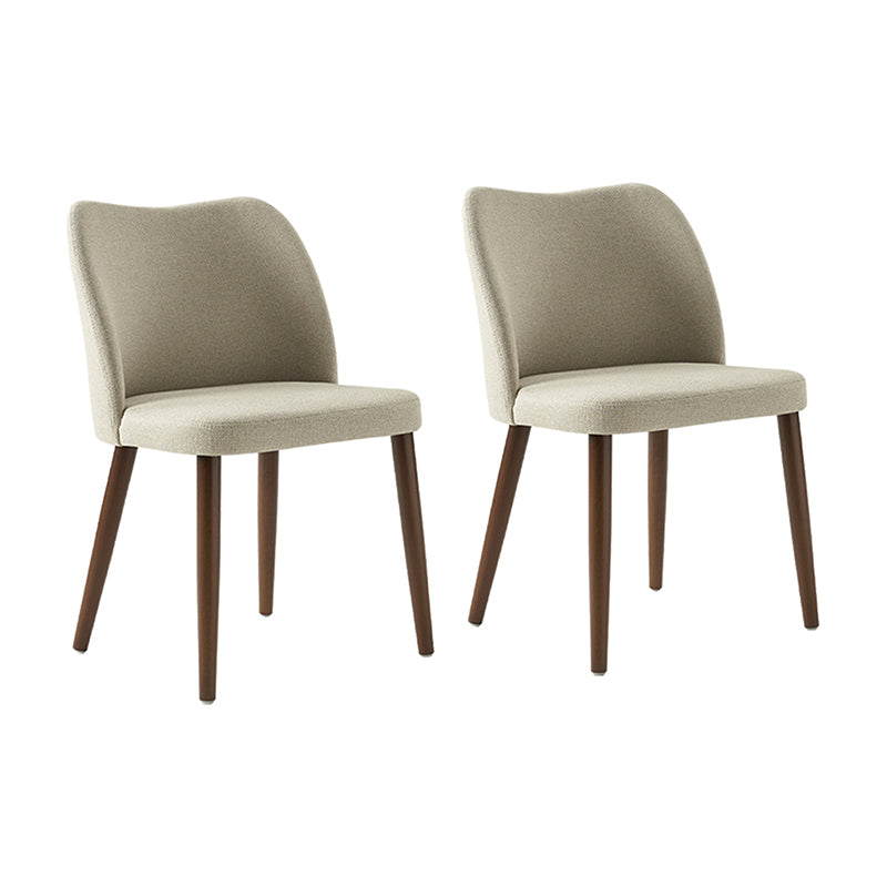 Mid Century Modern Upholstered Dining Chairs - Diana Collection | Stylish Upholstered Side Chairs for Kitchen, Dining Room & Office | Comfortable & Elegant Seating Solution
