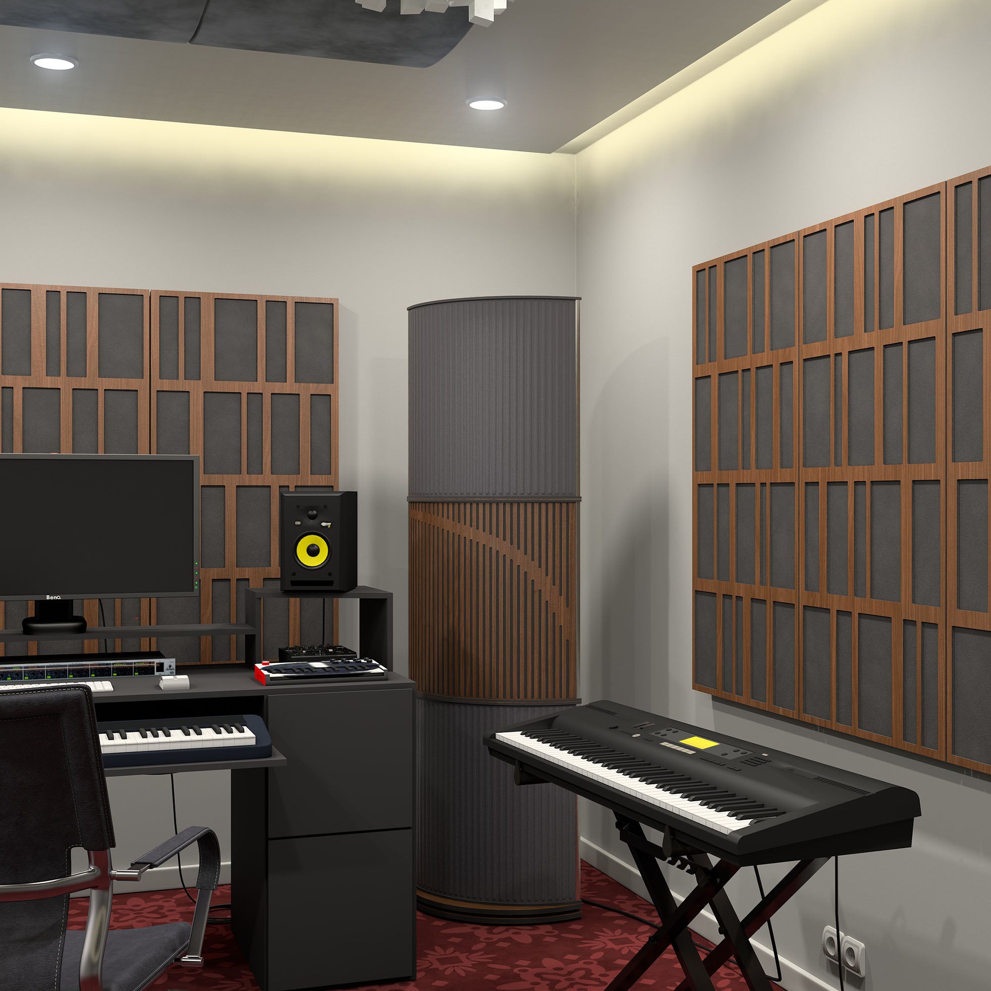 Vicoustic VicPattern Ultra Beat XL Acoustic Panel - Premium Sound Absorption for Home Studios, Theaters & Offices - Noise Reduction & Echo Control Solution