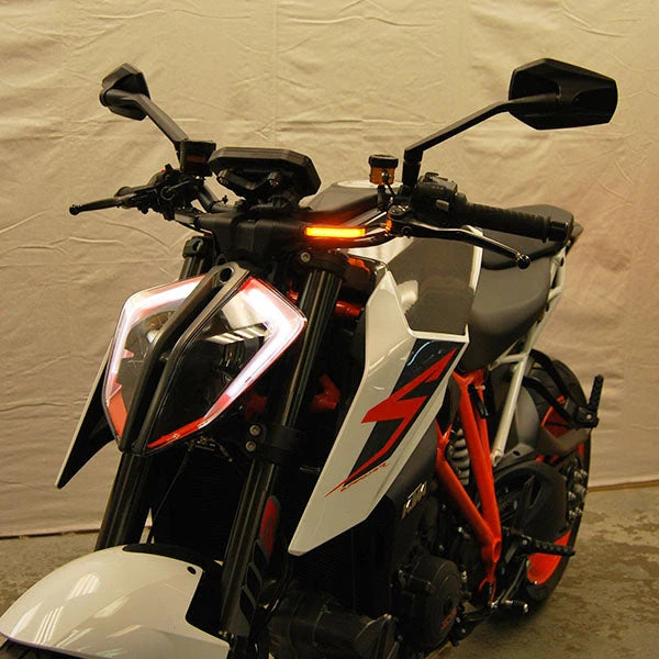 KTM SuperDuke 1290 LED Front Turn Signals - Compatible with 2014-2019 Models - High Visibility Motorcycle Indicators for Day & Night Riding