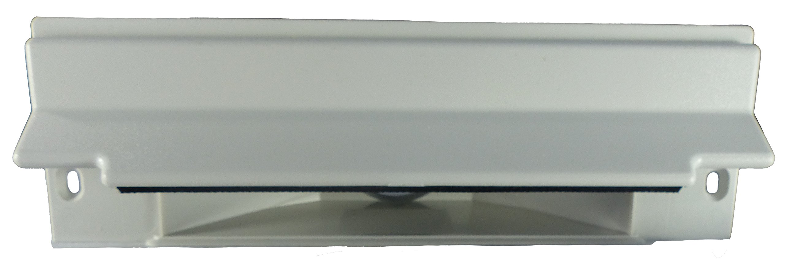 Central Vacuum Sweep Inlet Valve - White CanSweep Dustpan Valve for Under Counter & Baseboard Installation | Perfect for Home & Office Central Vacuum Systems Cleaning