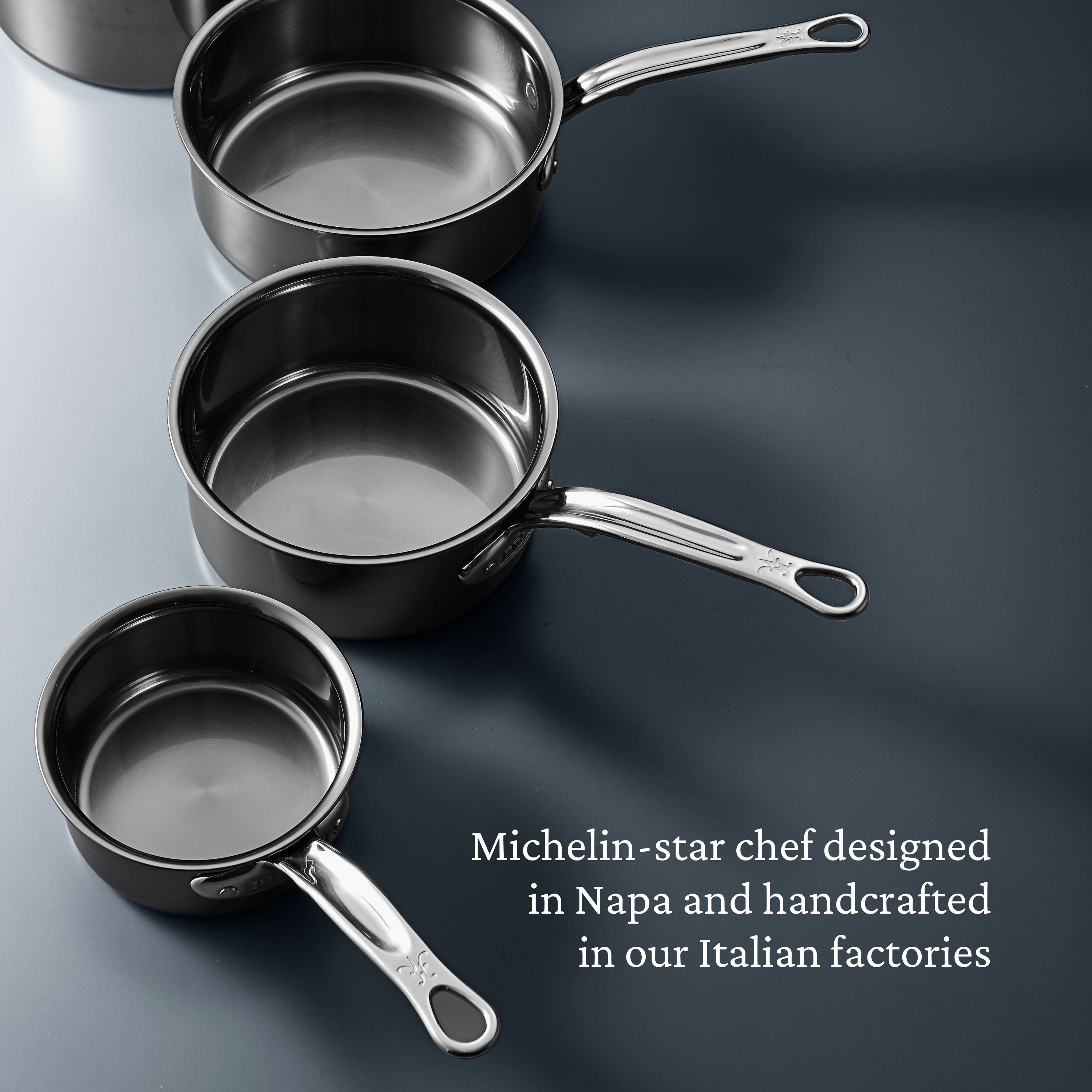 Hestan Nanobond Nonstick Covered Saucepan - Premium Induction Cookware for Home Chefs - Perfect for Sauces, Soups & Slow Cooking