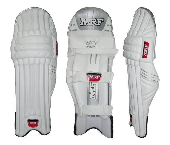 MRF Genius Grand Batting Pads - Premium Cricket Leg Guards for Maximum Protection - Perfect for Practice & Competitive Matches