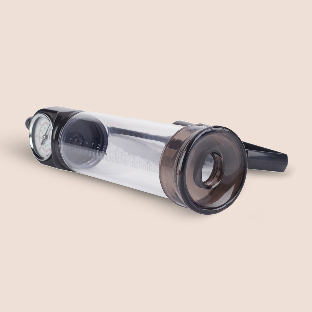 Optimum Series® Master Gauge™ Penis Pump with Easy-to-Read Pressure Gauge - Enhance Intimacy & Performance for Men | Perfect for Couples, Solo Use & ED Therapy