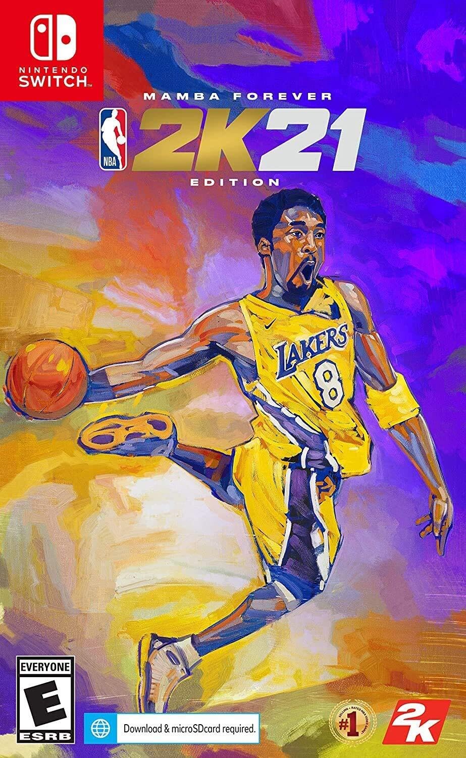 NBA 2K21 Mamba Forever Edition for Nintendo Switch - Basketball Video Game with Kobe Bryant Tribute | Perfect for Gaming Enthusiasts & Sports Fans