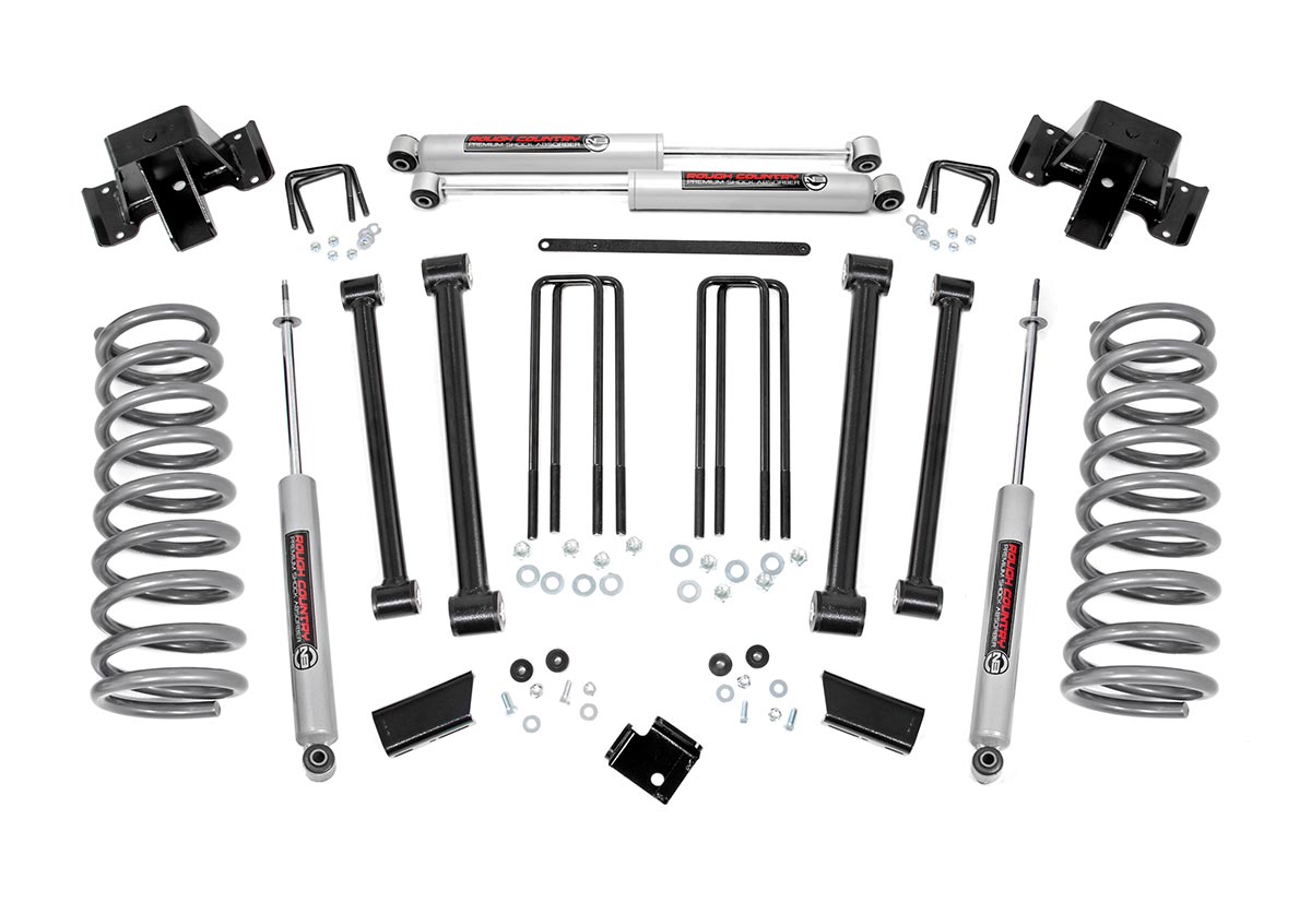 3 Inch Lift Kit for Dodge Ram 2500 4WD (1994-2002) - Heavy Duty Suspension Upgrade for Off-Road & Towing | 351.20