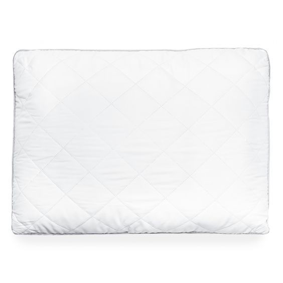 Envirosleep Diamond Support Gel Fiber Fill Pillow - Medium Firmness for Neck & Back Pain Relief | Perfect for Side Sleepers & Stomach Sleepers | Home & Travel Use