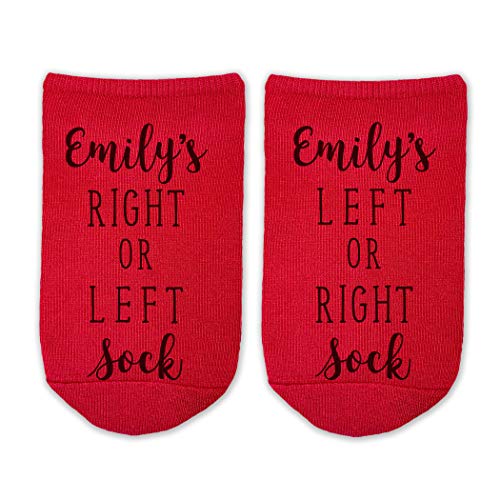 Custom Funny Name Socks for Her - Personalized Gift for Any Occasion