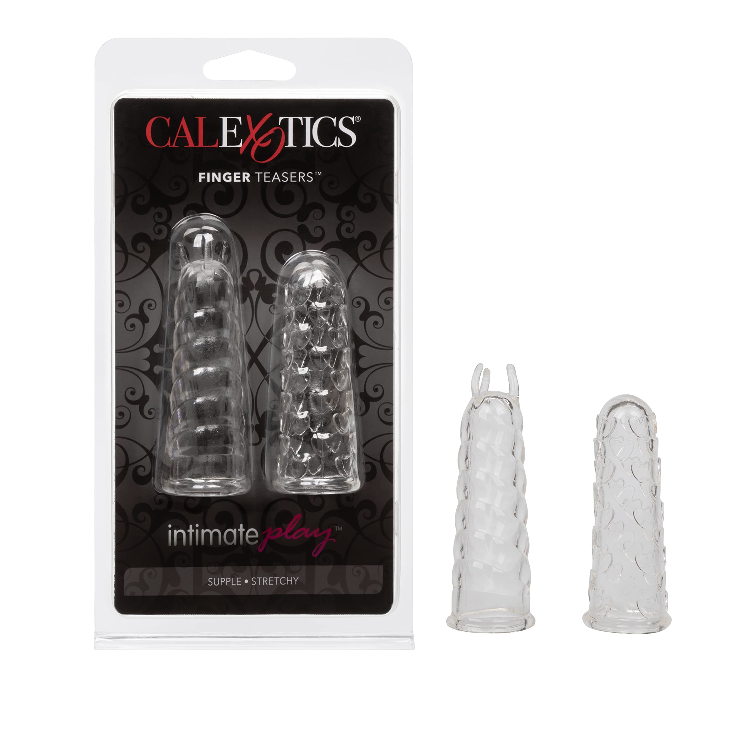 CalExotics Finger Teaser Adult Toys for Couples - Hypoallergenic G Spot & Prostate Stimulator - Sensual Massager for Enhanced Intimacy & Solo Play - Perfect for Foreplay & Spicing Up Your Sex Life