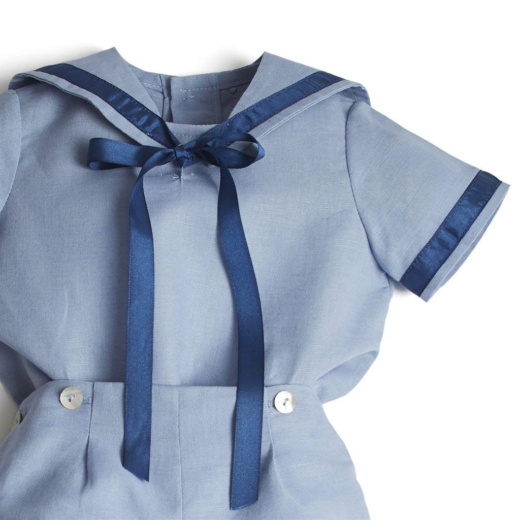 TRURXUYE Baby Clothes Set - Cute Blue Outfits for Baby Girls & Boys | Soft & Comfortable Infant Wear for Daily, Photos & Special Occasions